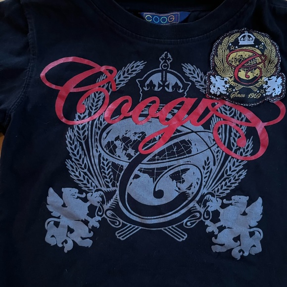 COOGI toddler 3T black logo tee shirt - Picture 2 of 4
